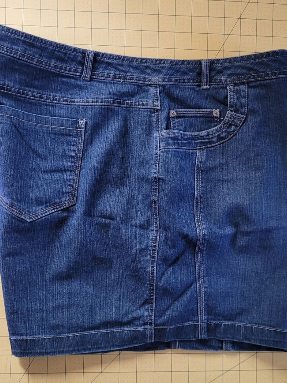 Just My Size Denim Stretch Blue Jean Shorts Size 22W